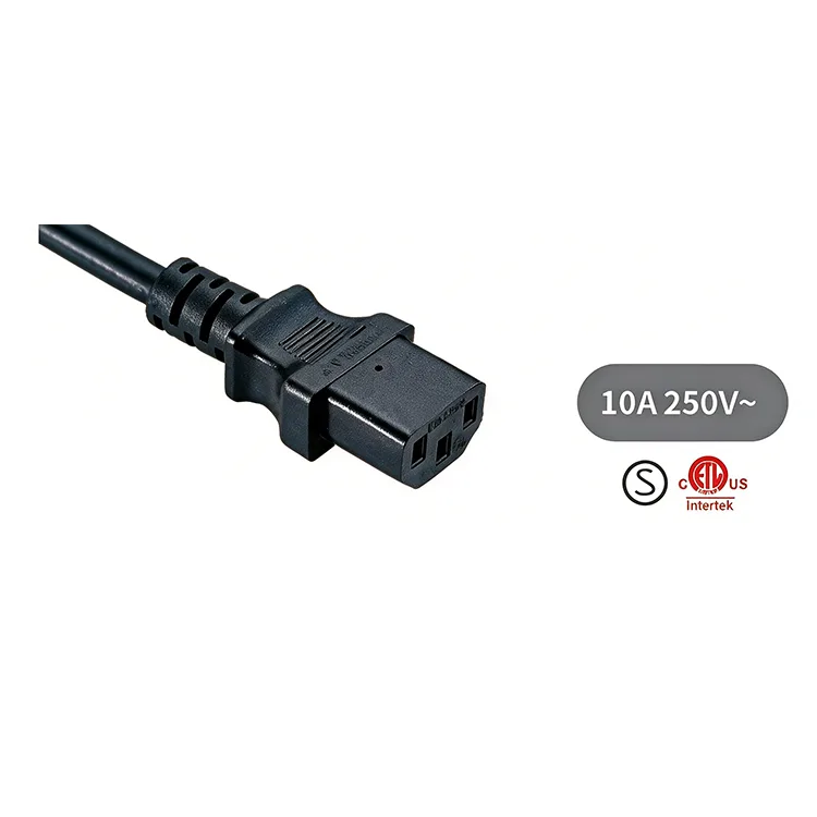 UL Standart Cihaz Konnektoru Elektrik kabelləri